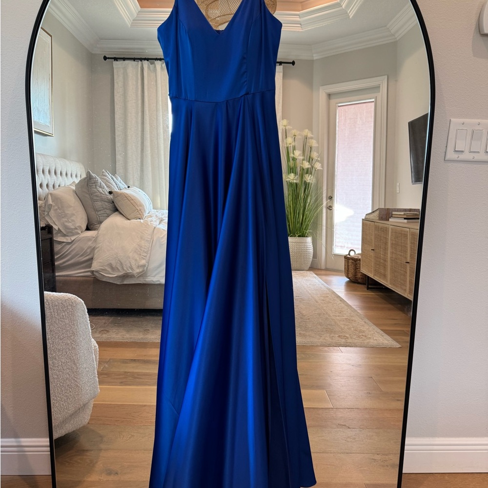 B Darlin Royal Blue Dress